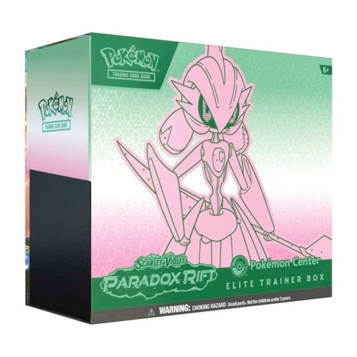 Elite trainer box from Pokemon Scarlet & Violet Paradox Rift